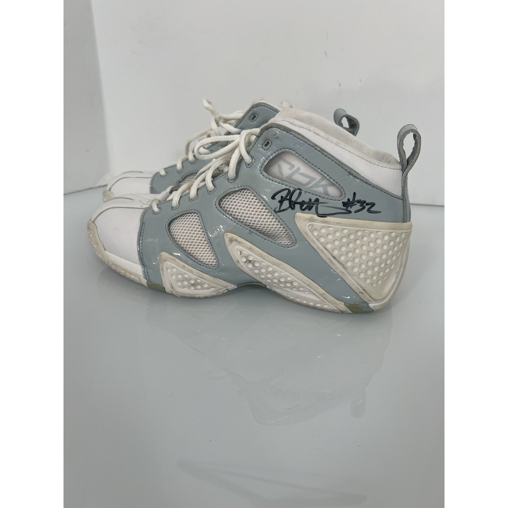 Pair Of Bridget Pettis Autographed Reebok Basketball Shoes Authentic Certificati